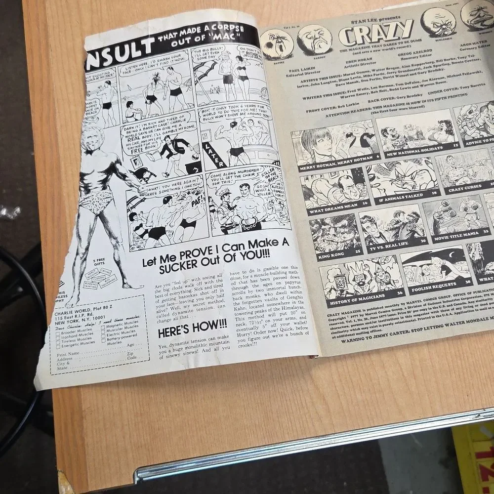 Vtg Mad And‎ National Lampoon And American Graffiti Bundle